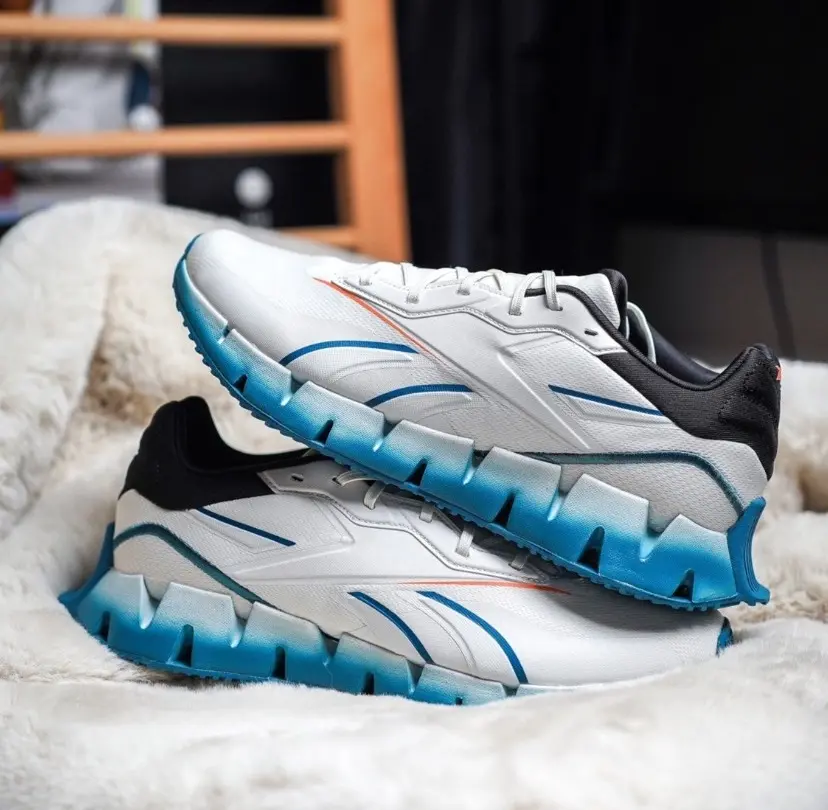 Giay Reebok Zig Dynamica 4 'Pure Grey Orange Flare' HP9265