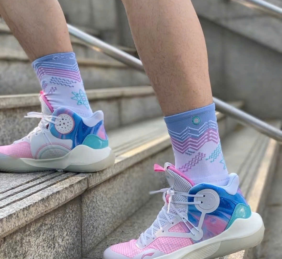 Giay Lining Sonic 9 'Ice Cream' ABAS107-1