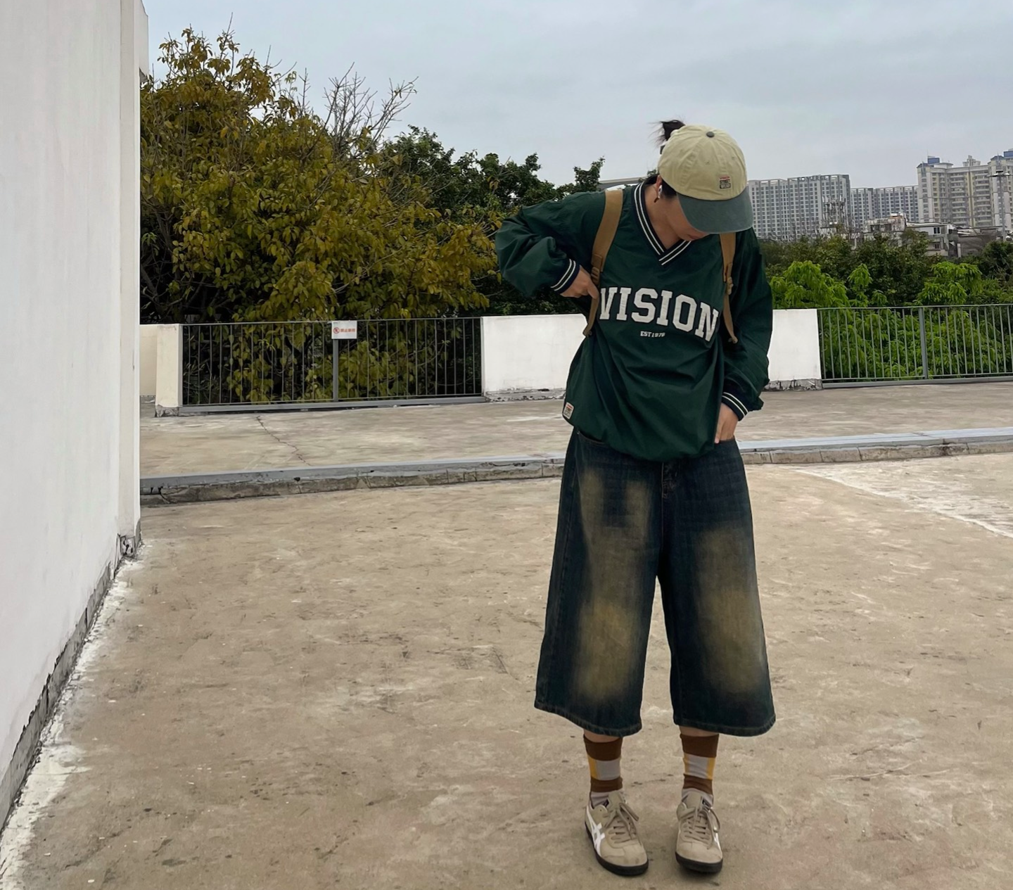 Giay Onitsuka Tiger Tokuten 'Beige White Black' 1183A907-203