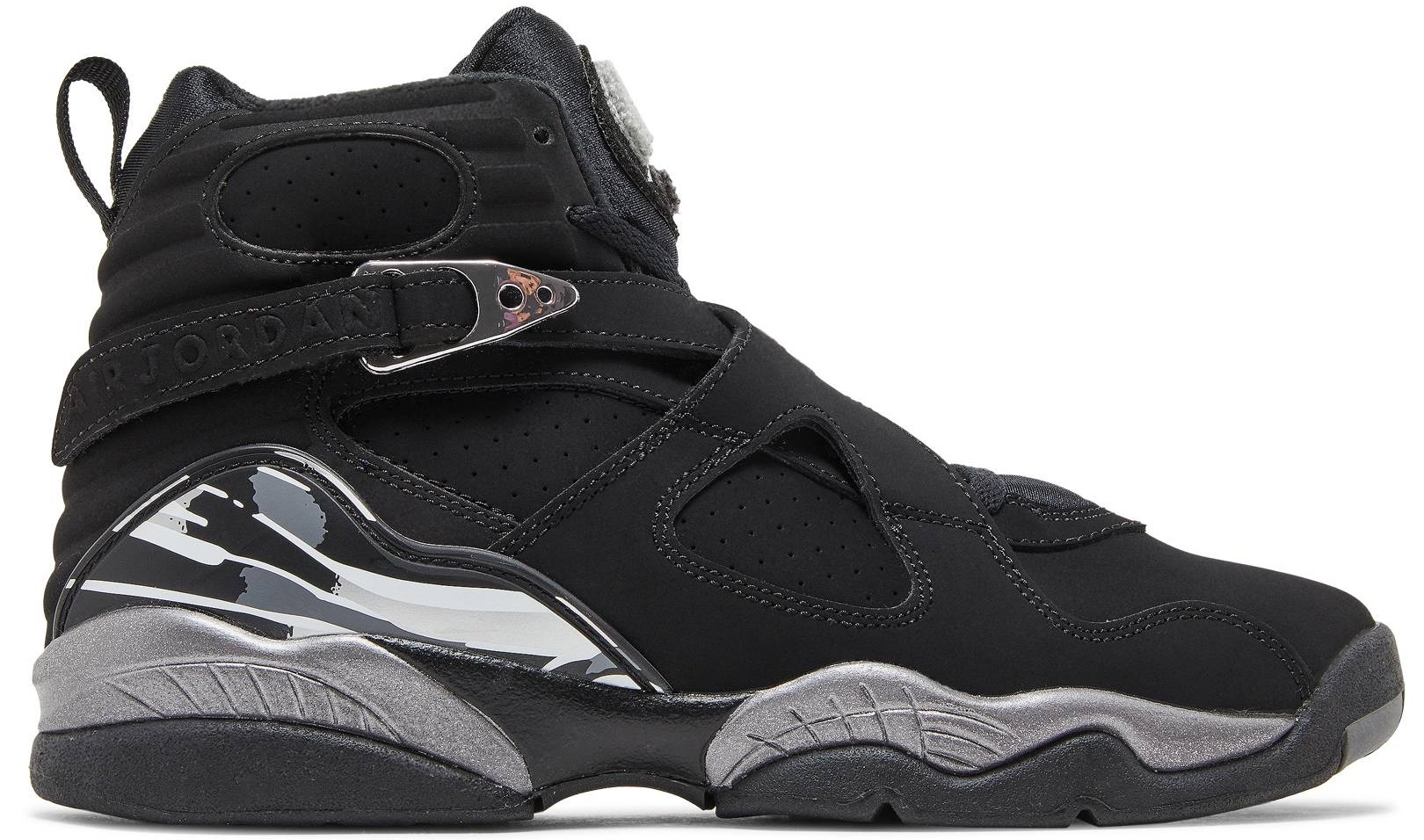 Giay Nike Air Jordan 8 Retro BG GS 'Chrome' 2015 305368‑003