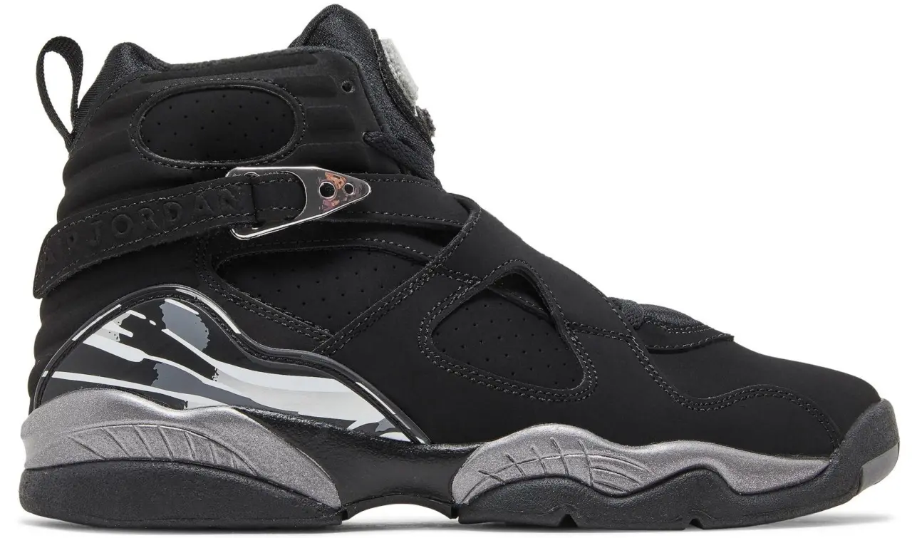 Giay Nike Air Jordan 8 Retro BG GS 'Chrome' 2015 305368‑003