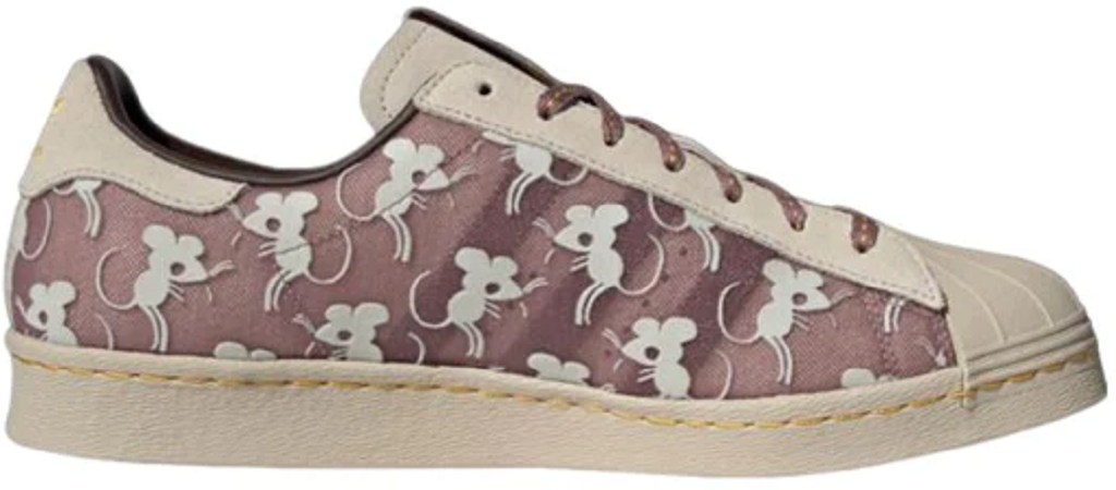 Giay Adidas Superstar 80s x Han Meilin 'Gray Brown' ID4376