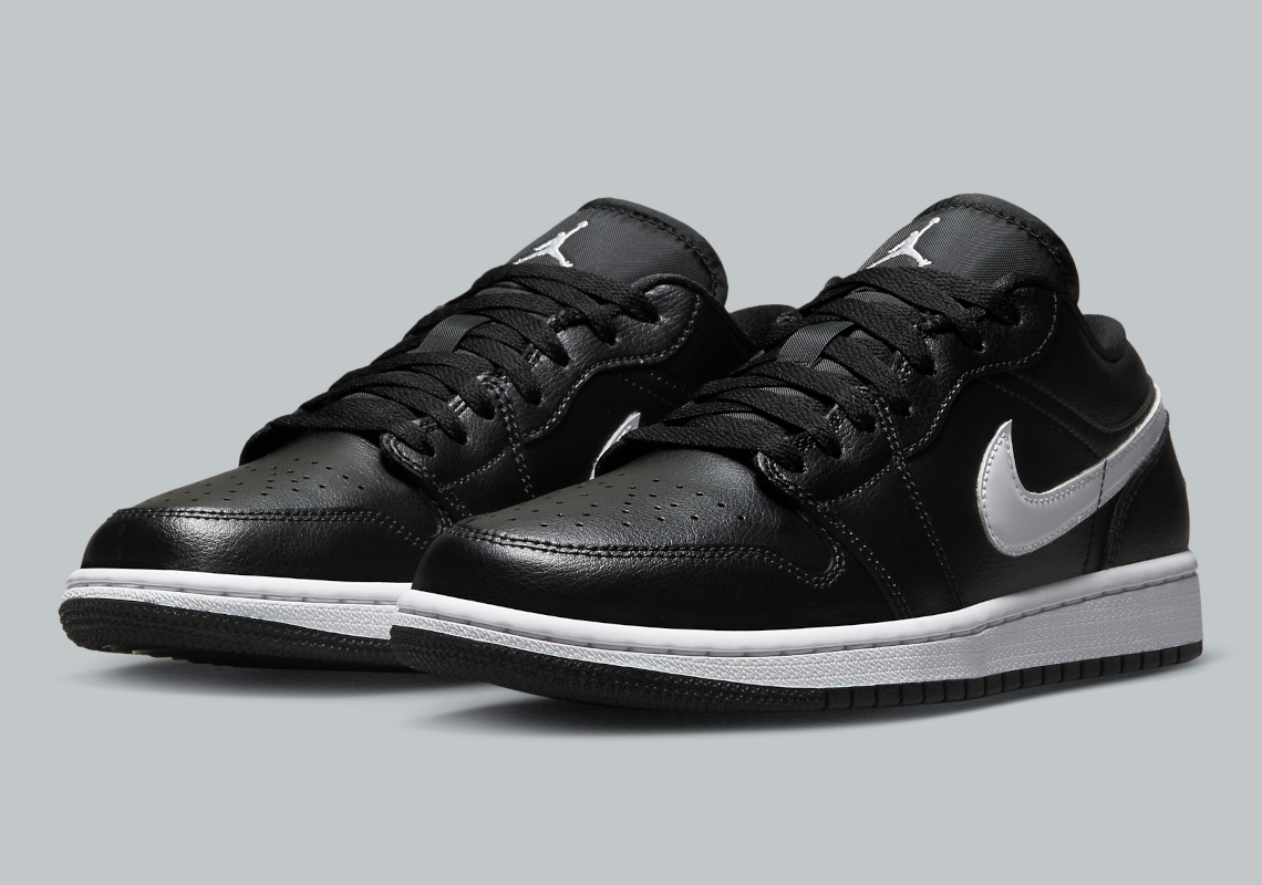 Giay Nike Air Jordan 1 Low 'Black White' DV0990-001