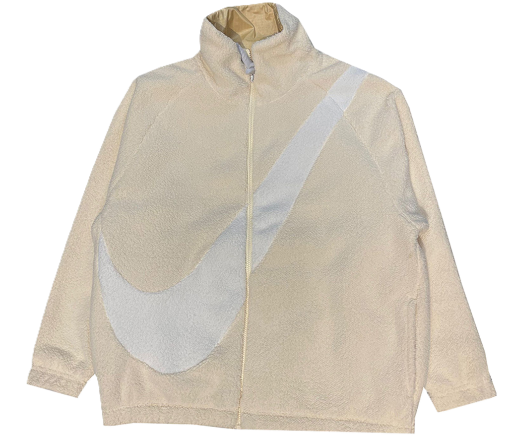 Ao Nike Big Swoosh Jacket 'Beige' FV8443-110