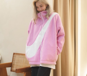 Ao Nike Large Logo Casual Reversible Jacket 'Pink' DC5138-616