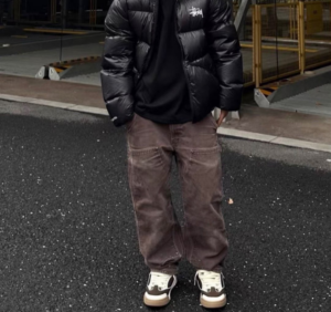 Ao Stussy Down Parka Micro Ripstop Phantom 'Black' 115685