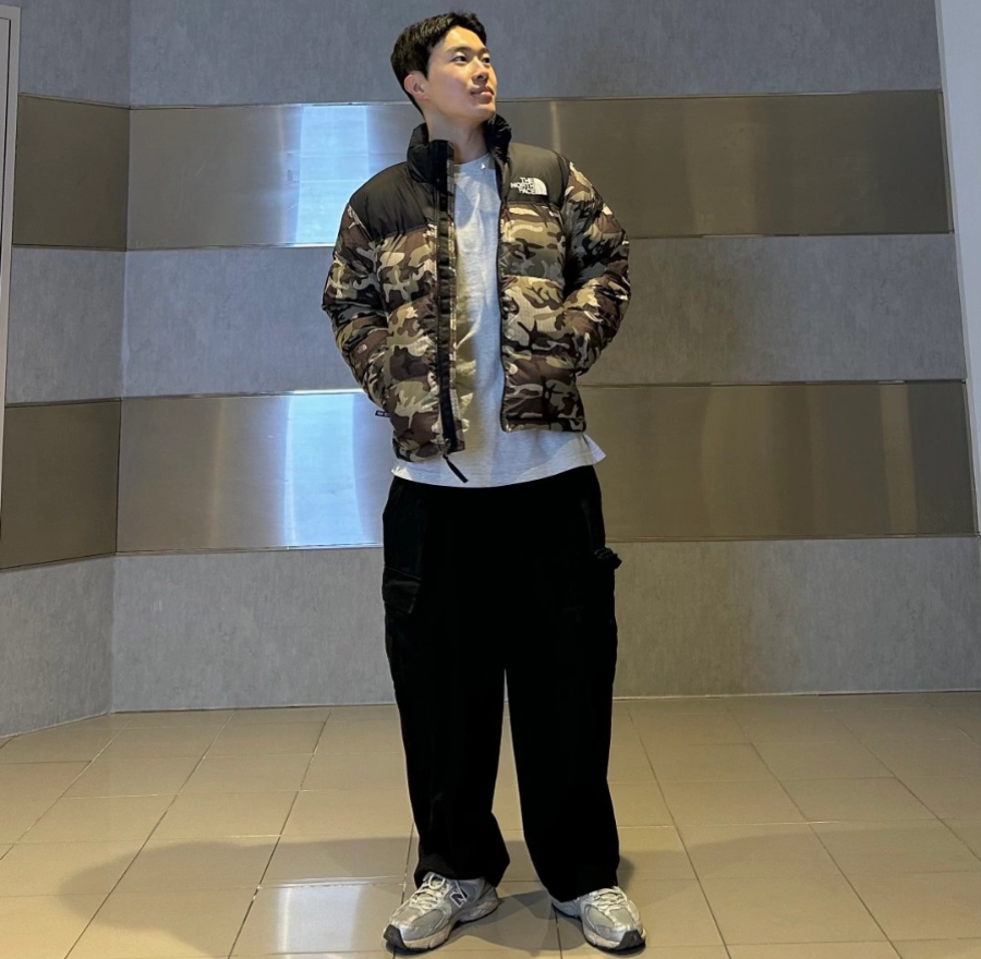 Ao The North Face 1996 Novelty Nuptse Jacket 'Camo' NJ1DP76C