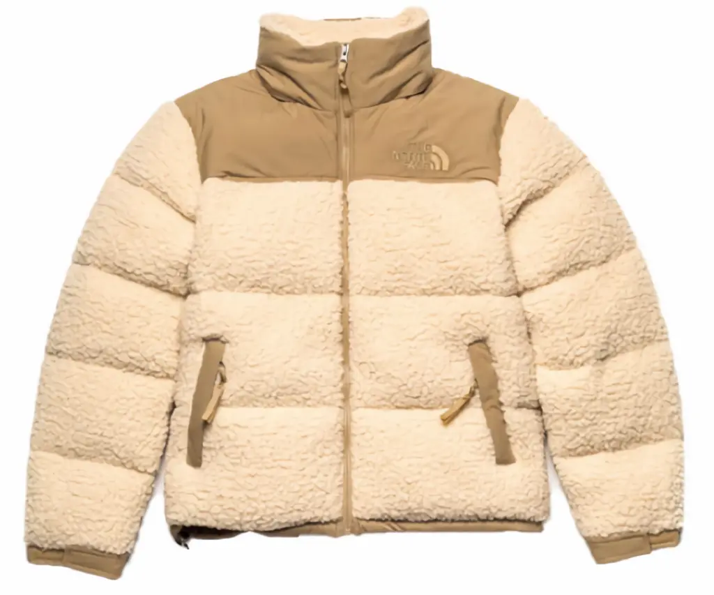 Ao The North Face Sherpa Nuptse Jacket 'Kelp Tan' NF0A5A84-11G