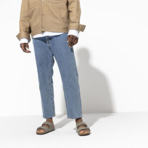 Dep Birkenstock Arizona Birko-Flor Nubuk 'Stone' 0151211