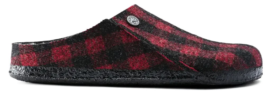 Dep Birkenstock Zermatt Shearling 'Plaid Red' 1017542