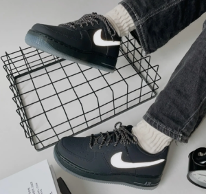 Giay Nike Air Force 1 GS 'Reflective Swoosh' FV3980-001