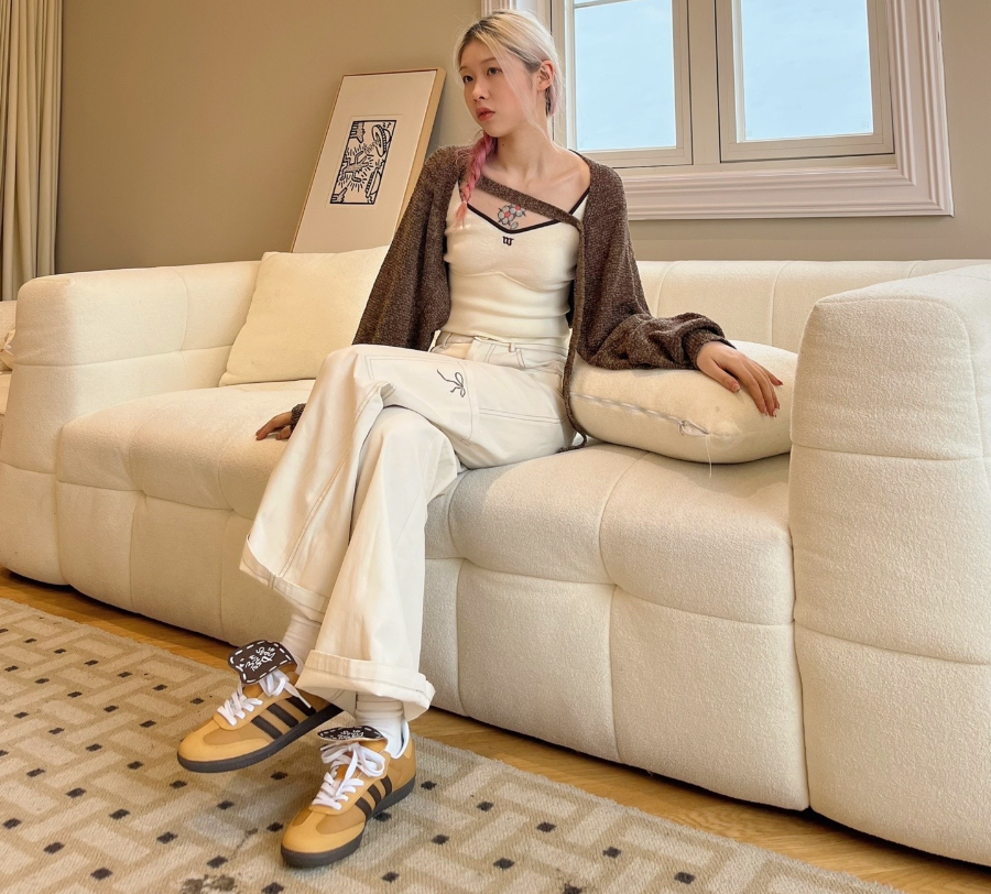 Giay Adidas Samba OG 'Orange Black' IG1024-5