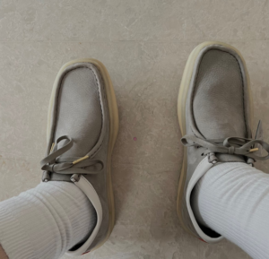 Giay Clarks Wallabee Cup 'Beige' 261655387