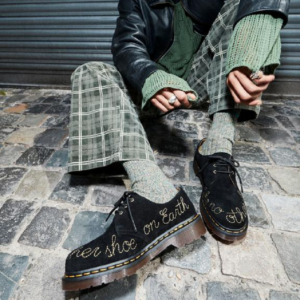 Giay Dr. Martens 1461 Desert Oasis Suede 'Black' 31091001