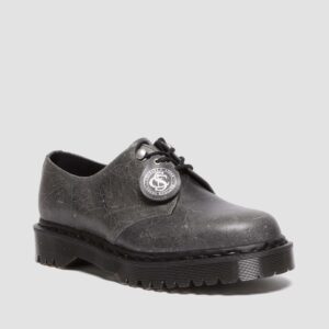 Giay Dr.Martens 1461 Bex Crazy Pull Up 'Grey' 31003053