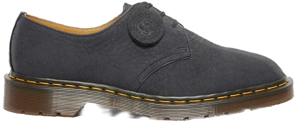 Giay Dr.Martens 1461 Made In England Nubuck 'Black' 27365001