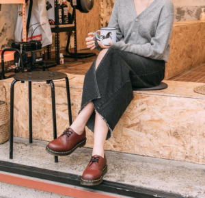 Giay Dr.Martens 1461 Smooth Leather Oxford 'Cherry Red' 11838600