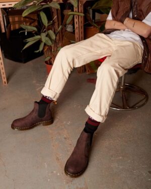 Giay Dr.Martens 2976 Waxed Full Grain 'Brown' 30676294