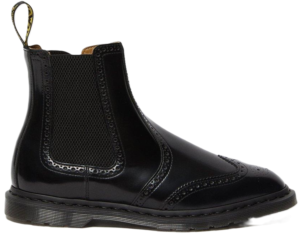 Giay Dr.Martens Graeme Brogue Leather 'Black' 26586001