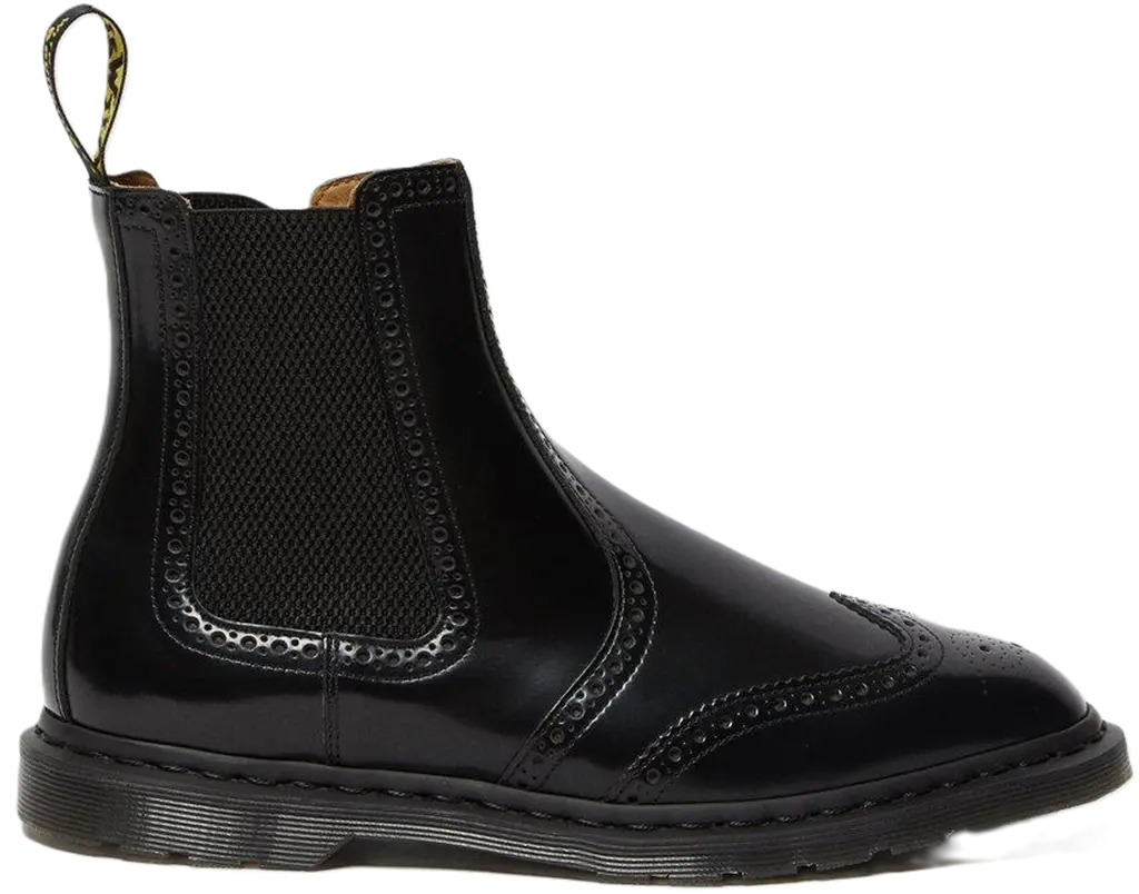 Giay Dr.Martens Graeme Brogue Leather 'Black' 26586001