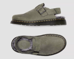 Giay Dr.Martens Jorge II Faux Mules 'Nickel Grey' 31386059