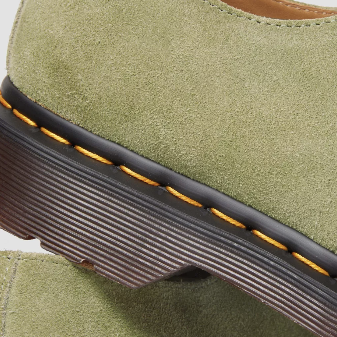 Giay Dr.Martens Smiths Suede Dress 'Pale Olive' 30564358