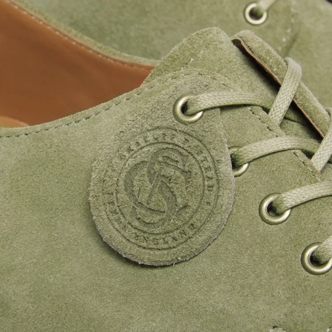 Giay Dr.Martens Smiths Suede Dress 'Pale Olive' 30564358