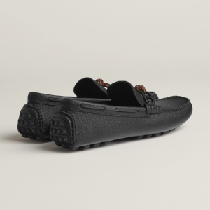 Giay Hermes Alessandro Loafer 'Black' H232859ZH01415