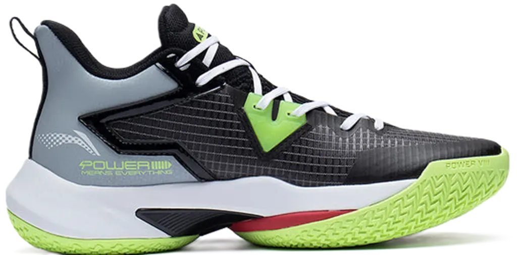 Giay Lining Power 8 Mid 'Black Grey Green' ABPS073-1