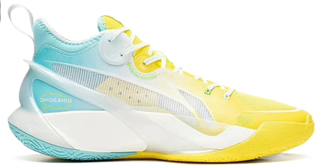 Giay Lining Sonic 10 Mid 'Yellow Pure Blue' ABAS069-8