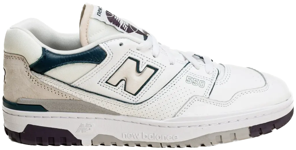 Giay New Balance 550 'White Purple Green' BB550WCB