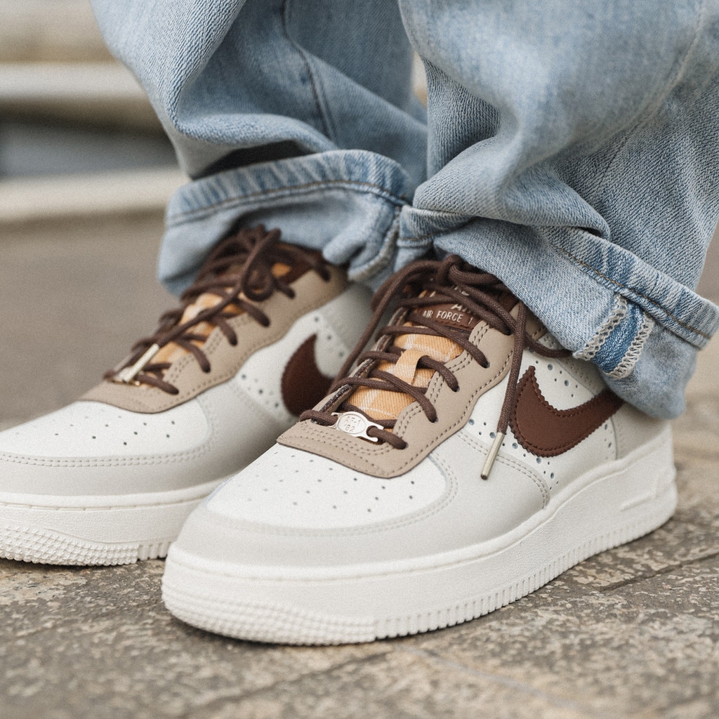 Giay Nike Air Force 1 LV8 GS 'Brogue' FV3702-121