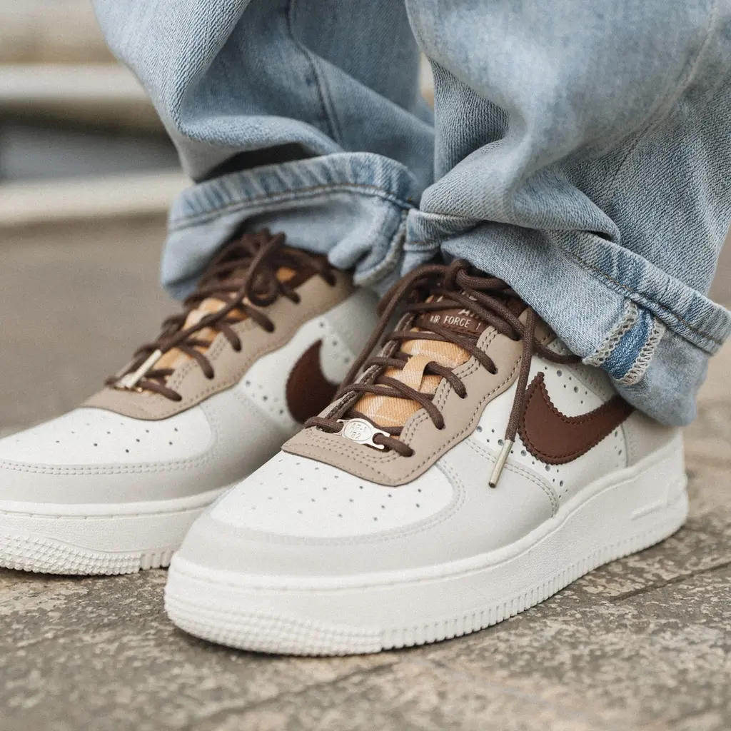 Giay Nike Air Force 1 LV8 GS 'Brogue' FV3702-121