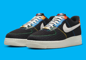 Giay Nike Air Force 1 Low 'Black Multi-Color' DZ4855-001