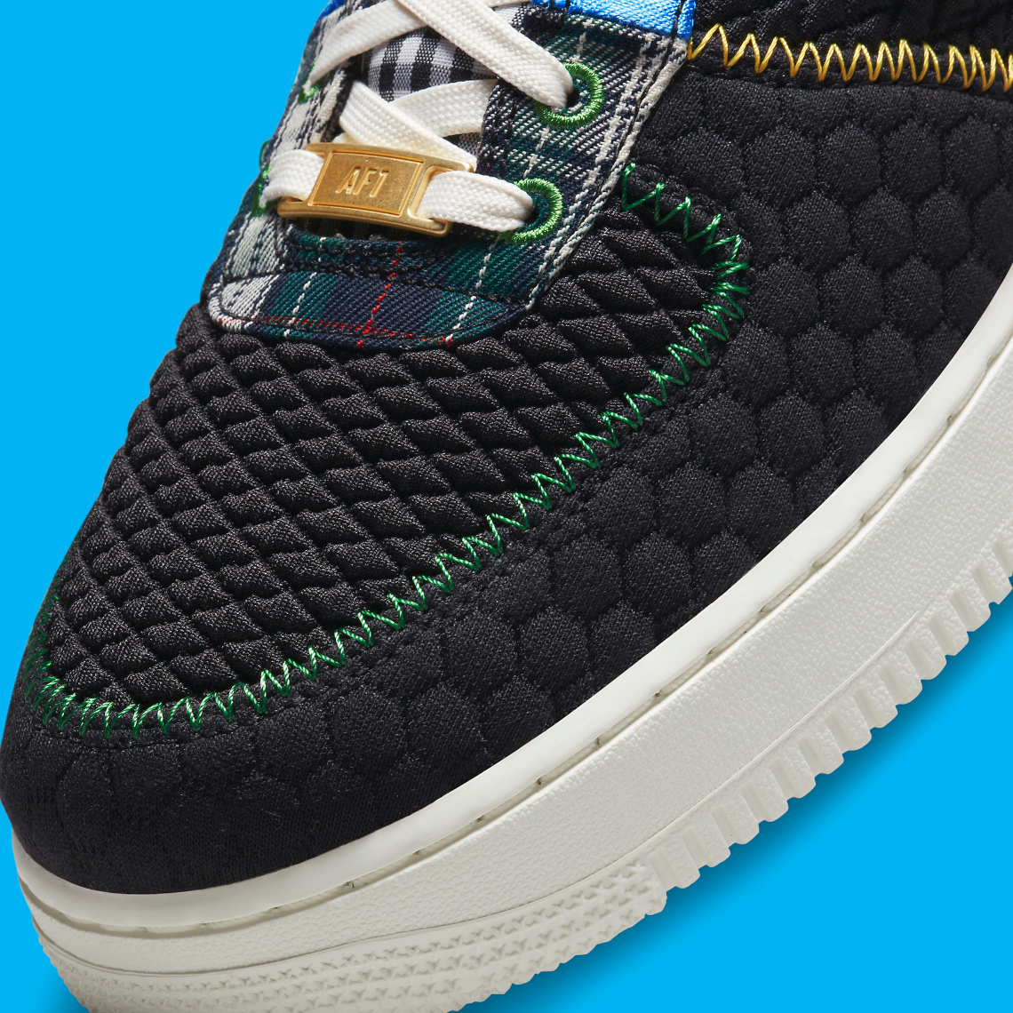 Giay Nike Air Force 1 Low 'Black Multi-Color' DZ4855-001