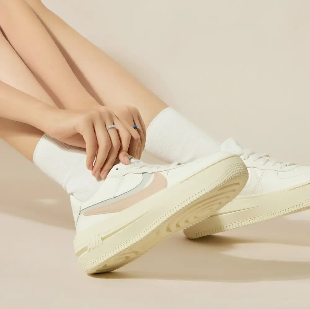Giay Nike Air Force 1 PLT.AF.ORM 'Sail Arctic Orange' DJ9946‑104