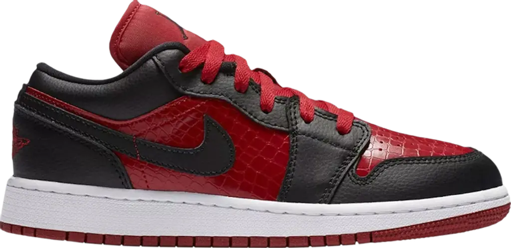 Giay Nike Air Jordan 1 Low BG 'Gym Red Black' 553560-610