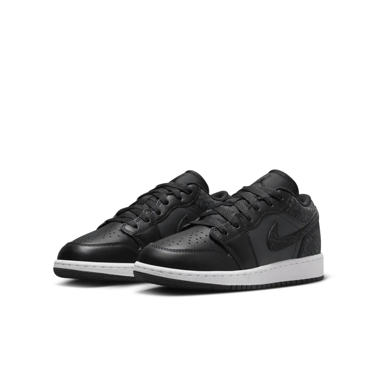 Giay Nike Air Jordan 1 Low GS 'Black Elephant' FB9908-001