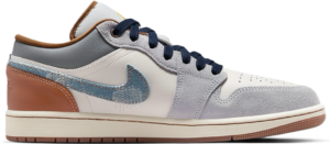 Giay Nike Air Jordan 1 Low SE Phantom 'Denim Swoosh' FZ5042-041