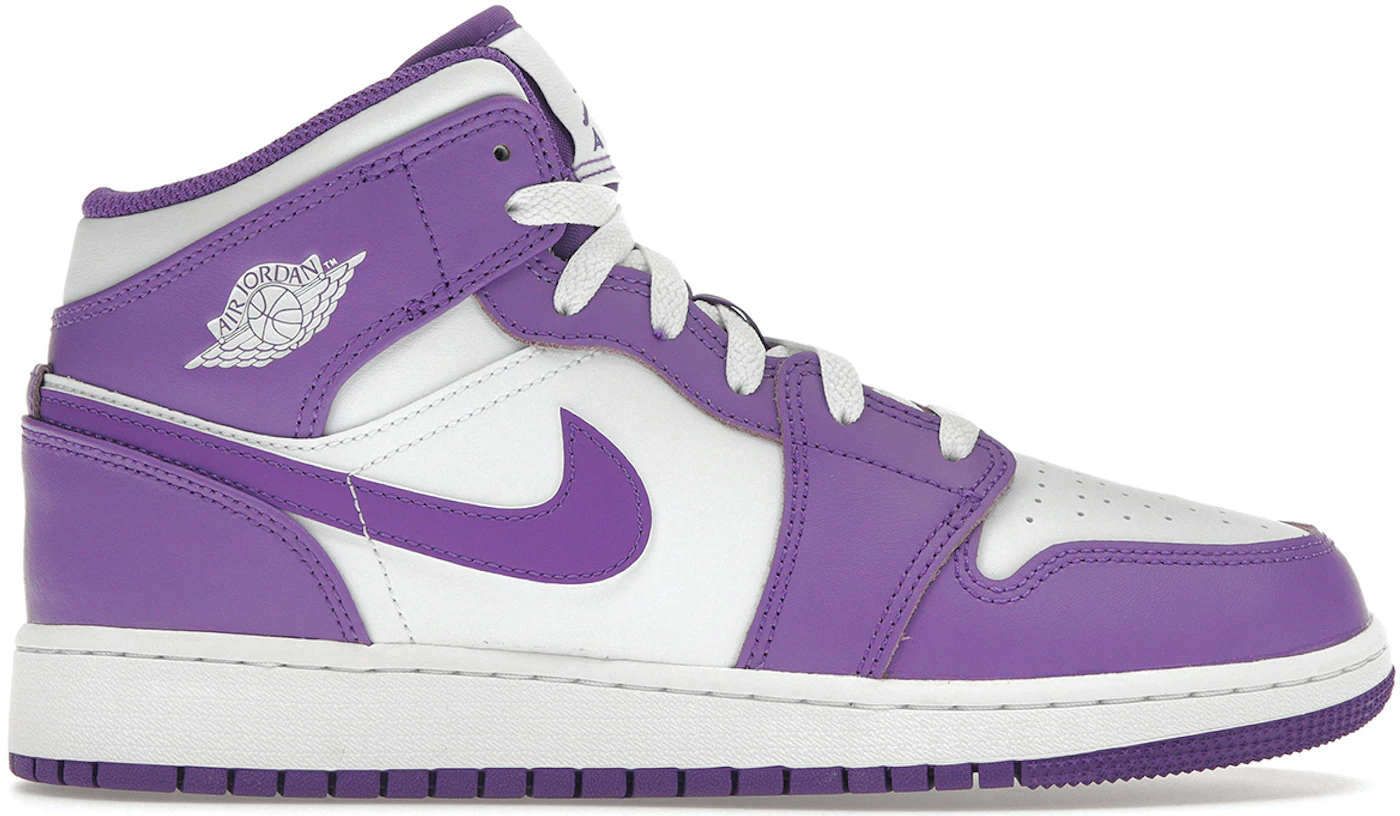 Giay Nike Air Jordan 1 Mid GS 'Purple Venom' DQ8423-511