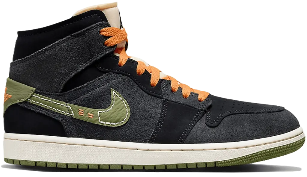 Giay Nike Air Jordan 1 Mid SE ‘Light Olive’ FD6817-003