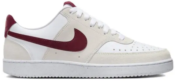 Giay Nike Court Vision LO 'White Red' FQ7628-100