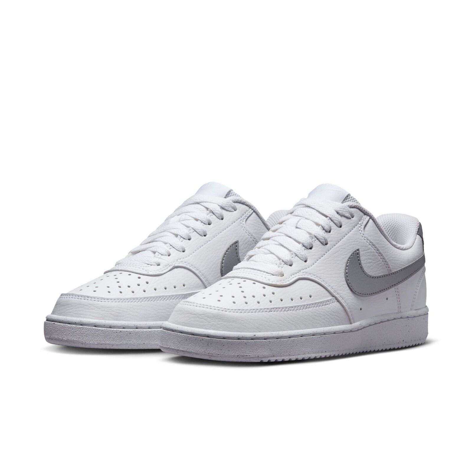 Giay Nike Court Vision Low 'White Silver' DH3158-108