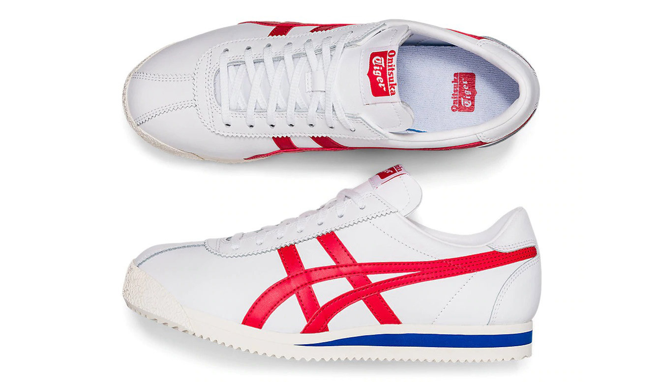 Giay Onitsuka Tiger Corsair 'White Red' 1183B397-100