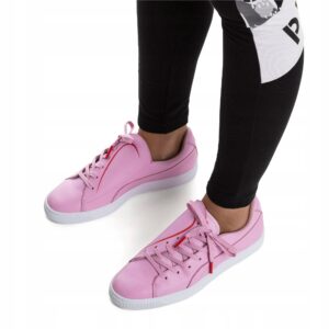 Giay Puma Basket Crush Emboss 'Pale Pink' 369595-03