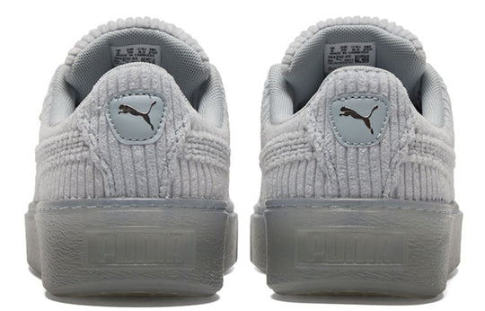 Giay Puma Basket Platform 'Lightweight Grey' 384232‑02