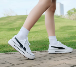 Giay Puma Kaia Platform 'White Black' 383804-01