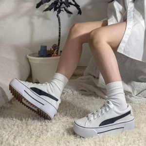 Giay Puma Kaia Platform 'White Black' 383804-01