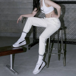 Giay Puma Kaia Platform 'White Black' 383804-01