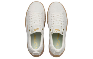 Giay Puma Smash Platform Frill 'White Gold' 366928-04